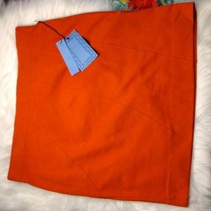 NWT Burnt Orange Simply Vera Skirt Sz Md